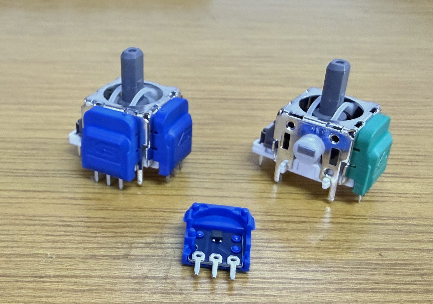 Módulos de joystick de efecto Hall y TMR para eliminar el drift